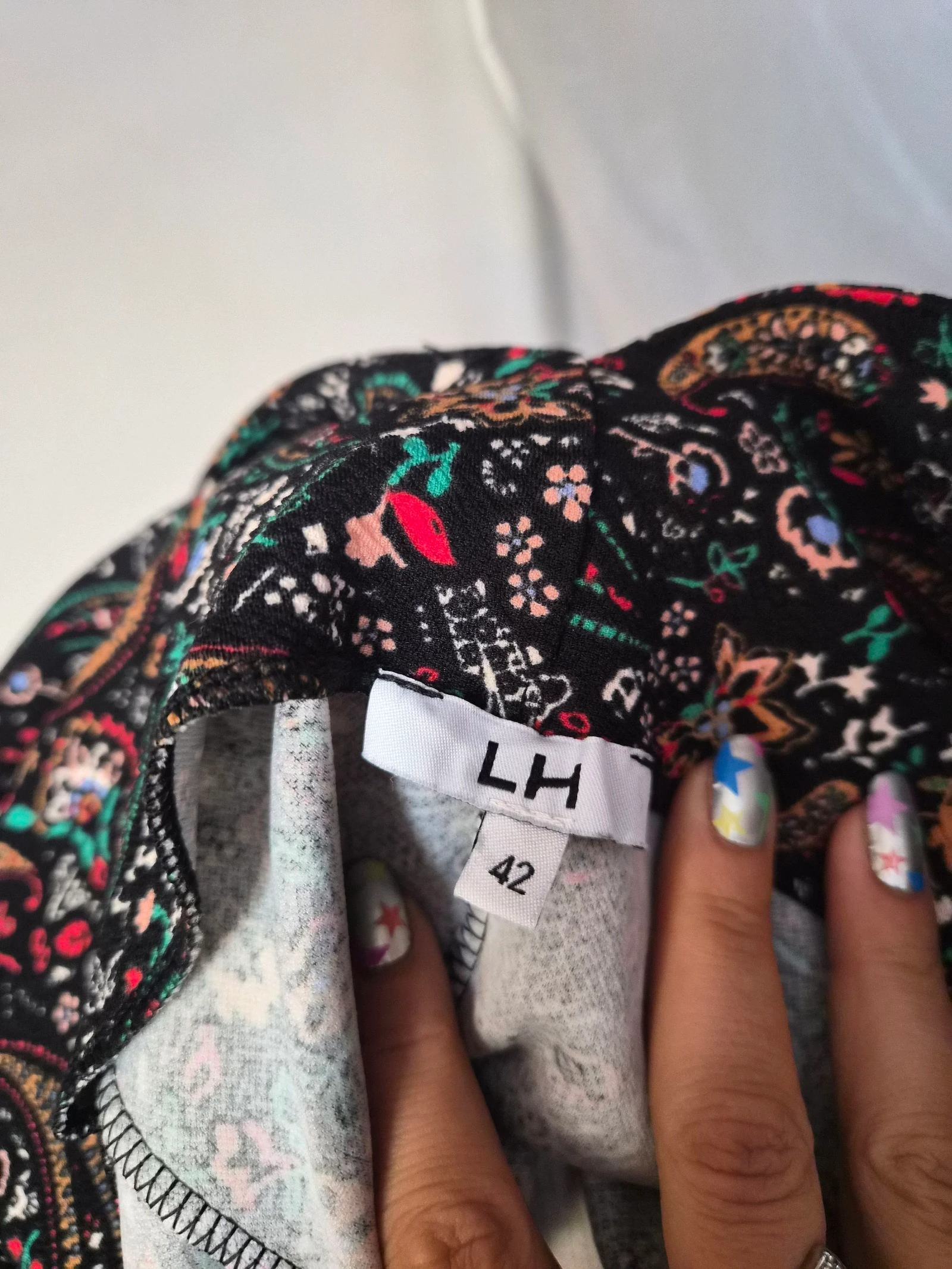 Belle robe multicolore La Halle taille 42 – photo 5